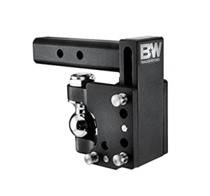 B&W  Tow & Stow Adjustable Pintle Mount - 2