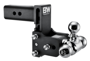 B&W   Tow & Stow Adjustable Tri-Ball Mount - 2.5