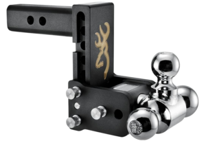 B&W  Tow & Stow Adjustable Tri-Ball Mount - Browning - 2