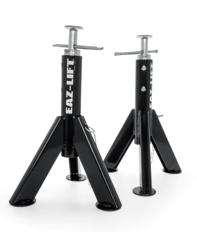 Eaz-Lift Heavy Duty Telescopic Stabilizing Jack with Quick Release Pin, 2 Pack  • 48860