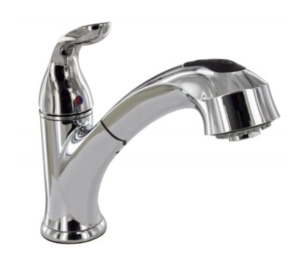 Valterra Single-Handle Pull Out Hybrid Kitchen Faucet, Chrome  • PF231341