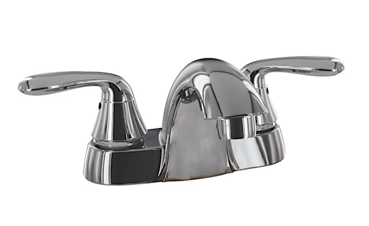 Valterra 2-Handle Hybrid Bathroom RV Faucet with Low-Arc Spout, Chrome  • PF232301