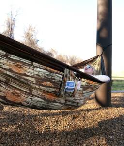 Equip 2 Person Travel Hammock, Wood Grain • 971504
