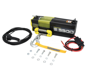 Superwinch S5500SR 12V Synthetic Rope Winch  • 1455201