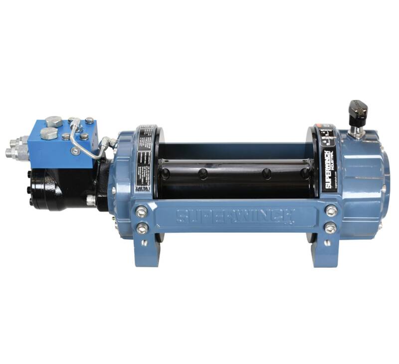 Superwinch SI 12000 Standard Drum Hydraulic Winch, 12,000 Lbs, Std Drum, Manual Free-spool, 2-Stage Planetary • S100430