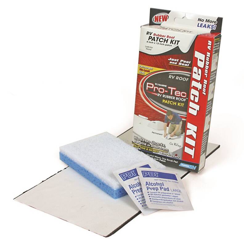 Camco Pro-Tec RV Rubber Roof Patch Kit • 41461