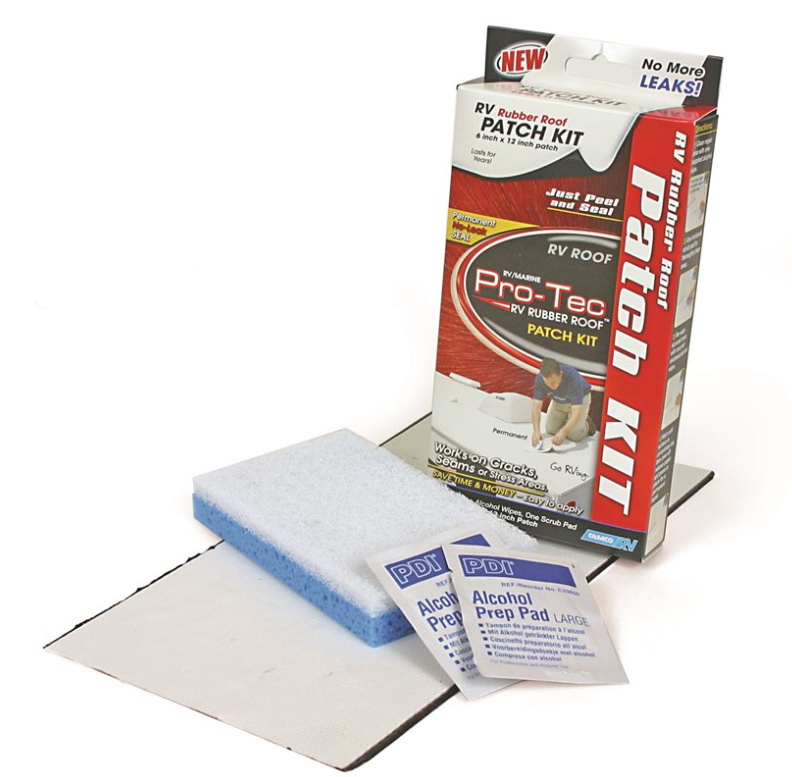 Camco Pro-Tec RV Rubber Roof Patch Kit  • 41461