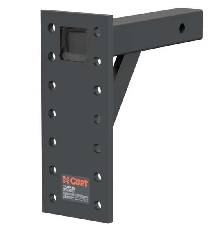 Curt Adjustable Pintle Mount, 2