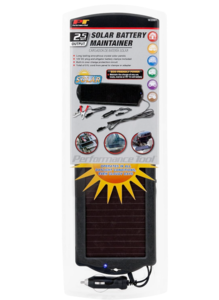 Performance Tool 2 5 Watt Solar Battery Charger for 12V Batteries  • W2997