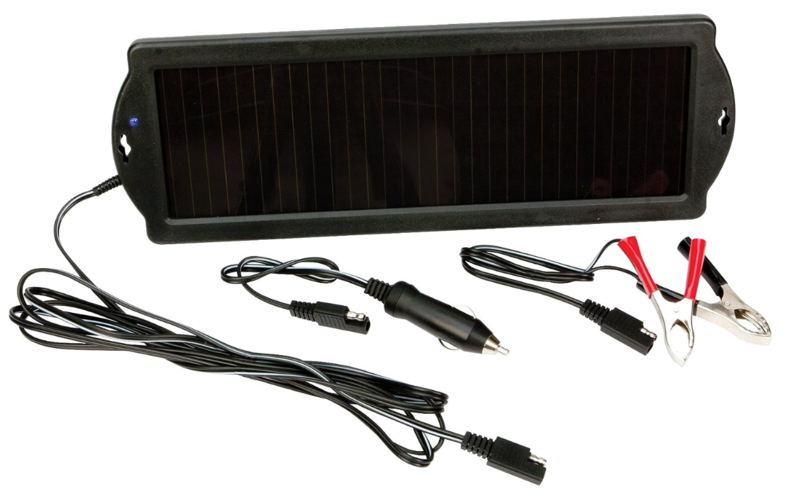 Performance Tool 2 5 Watt Solar Battery Charger for 12V Batteries  • W2997