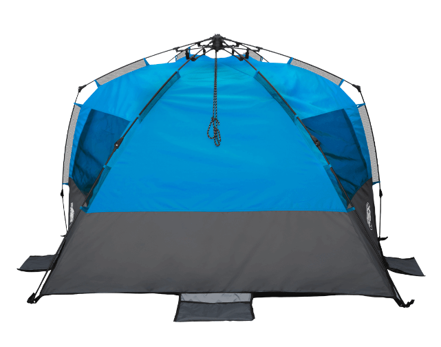 E-Z UP Wedge Beach & Sport Tent, 8', Splash, Carry Bag  • WT8SP