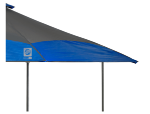 E-Z Up Spectator 13' x 13' Shelter – Royal Blue Top / Gray Steel Frame  • SCSG13RB