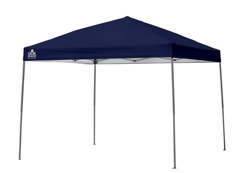 Quik Shade Expedition Straight Leg Pop-Up Canopy Tent, Blue  • 167700RL