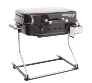 Flame King RV Trailer Mounted Grill BBQ with Carry Bag Bag, Black  • YSNHT500