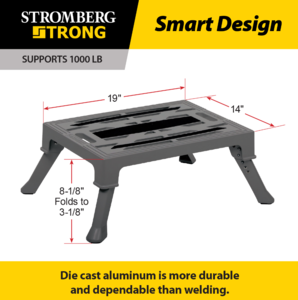 Stromberg Carlson Die Cast Aluminum Platform Step  • PA-150