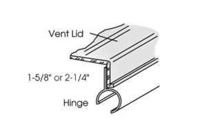 Heng's Elixir Old Style 20000 Series Replacement Vent Lid - Smoke  • 90085-C1