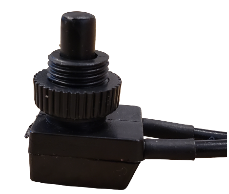 Heng's Push Button Switch for Hengs/ Elixir/ Jensen and Ventline 12 Volt Fan Vents  • JRP1041B