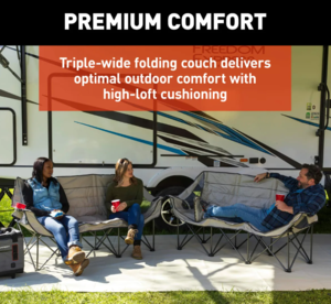 Lippert Campfire Folding Couch - Sand  • 2022114795