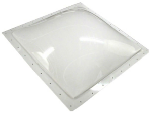 Specialty Recreation White Rectangular Outer Skylight for 16