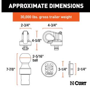 Curt OEM Puck System 2-5/16