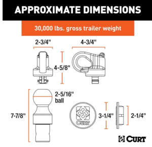 Curt OEM Puck System 2-5/16