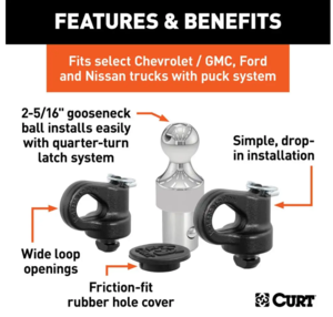 Curt OEM Puck System 2-5/16