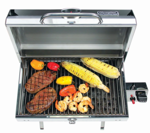 Camco Olympian 5500 - Stainless Steel RV Grill  • 57305