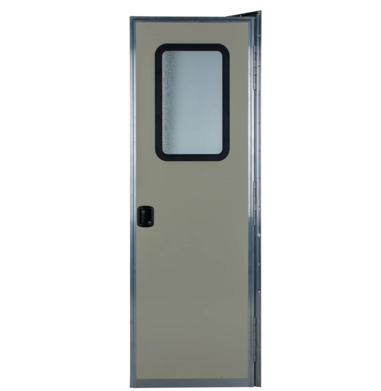 Lippert Right Hinge RV Square Entry Door with Screen Door - 26