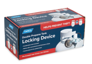 Camco Double Propane Tank Locking Device  • 40590