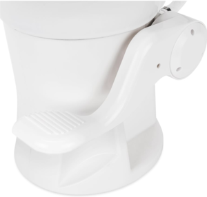 Camco Premium Ceramic RV Toilet with Ergonomic Design, White  • 41710