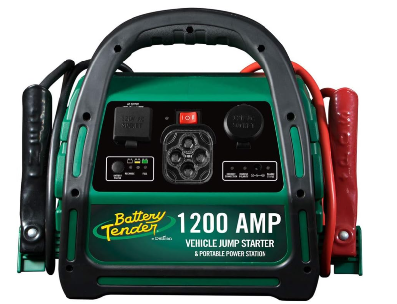 Battery Tender 1200 AMP Power Station and Jump Starter  • 030-0006-WH