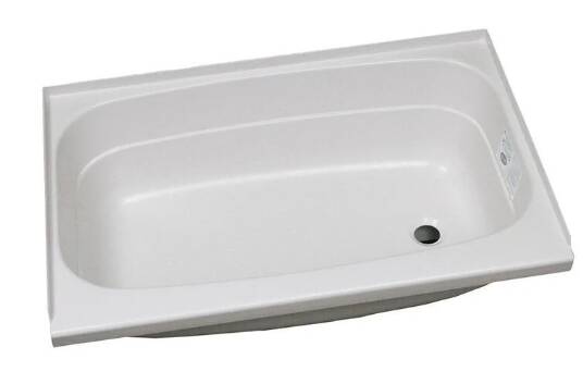 Specialty Recreation ABS Bath Tub, 24” x 36”, White with Right Drain • BT2436WR