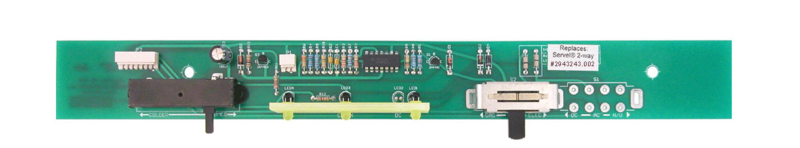 Dinosaur Electronics Replacement Eyebrow Board for Servel Refrigerators, 2-way Operation, Long Version  • 2943243.002 2-WAY LONG