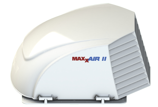 MaxxAir Maxx II RV Roof Vent Cover, White  • 00-933081