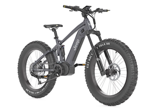 QuietKat Jeep Electric Bike, 48V, 1000W, 17