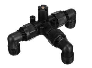 B&B Molders Diverter Valve for Nautalis P2 Panel, 1/2