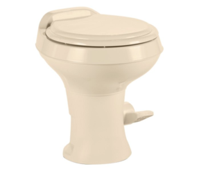 Dometic 300 Series RV Toilet, Pedal Flush, Bone  • 9108765625