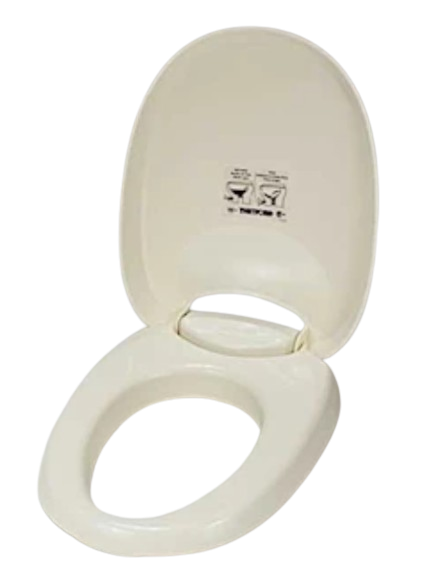 Thetford Parchment Plastic Toilet Seat for Aqua Magic Bravura Toilets  • 36767