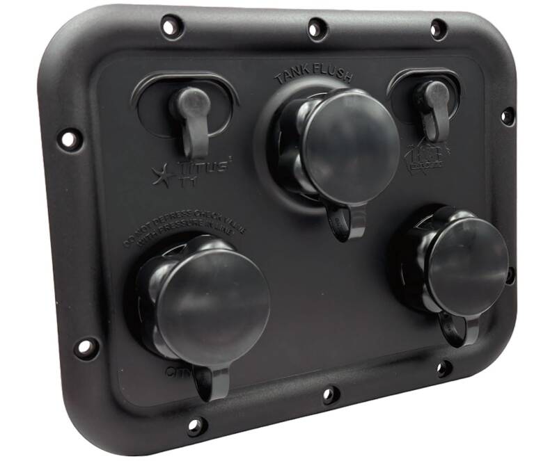 Thetford B&B Molders Titus T1 H2O System, Black • 94347