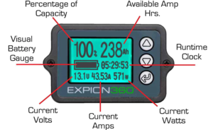 Expion 360 Battery Monitor Kit   • EX-BM350-KT