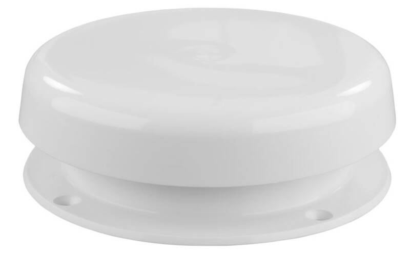 JR Products Mushroom Style Plumbing Vent, White • 02-29125