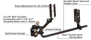 Bulletproof Hitches Medium Duty Weight Distribution System • MDWD