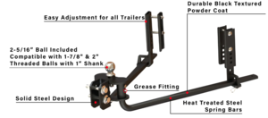 Bulletproof Hitches Medium Duty Weight Distribution System  • MDWD