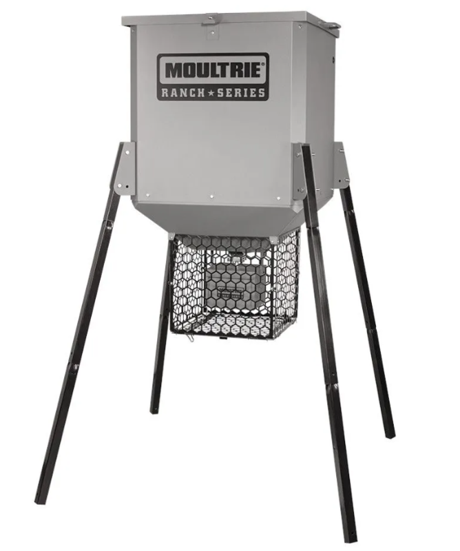 Moultrie Ranch Series Broadcast Feeder w/ Varmint Guard, 450 LB  • MFG-15048