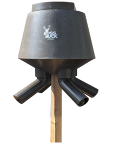 Boss Buck 350 lb. Post Deer Feeder  • BB-1.2.PF