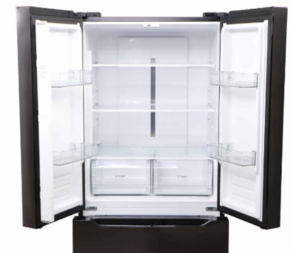 Everchill 16.2 Cu Ft 110 Volt 4 French Door Black Stainless Steel Refrigerator  • 2022302096