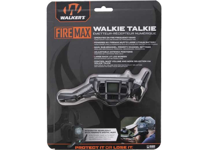 Walker's FireMax Walkie Talkie for FireMax Digital Muff  • GWP-DFMWT