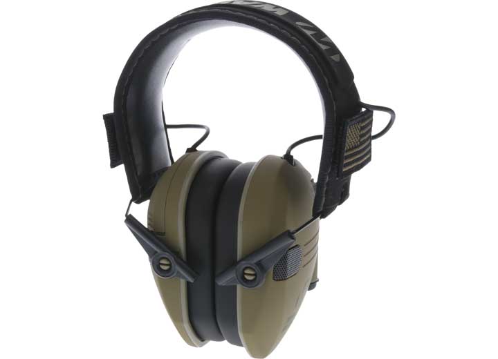 Walker's Razor Patriot Slim Electronic Muffs – Olive Drab Green  • GWP-RSEMPAT-ODG