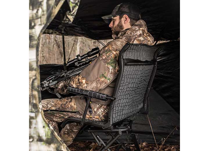 Hawk Stealth Spin Bone Collector Hunting Blind Chair  • HWK-HS3103