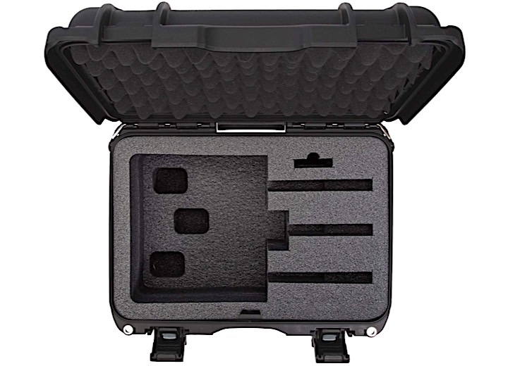 Nanuk 918 Waterproof Hard Case with Foam Insert for Revolver, Black  • 918-REV01